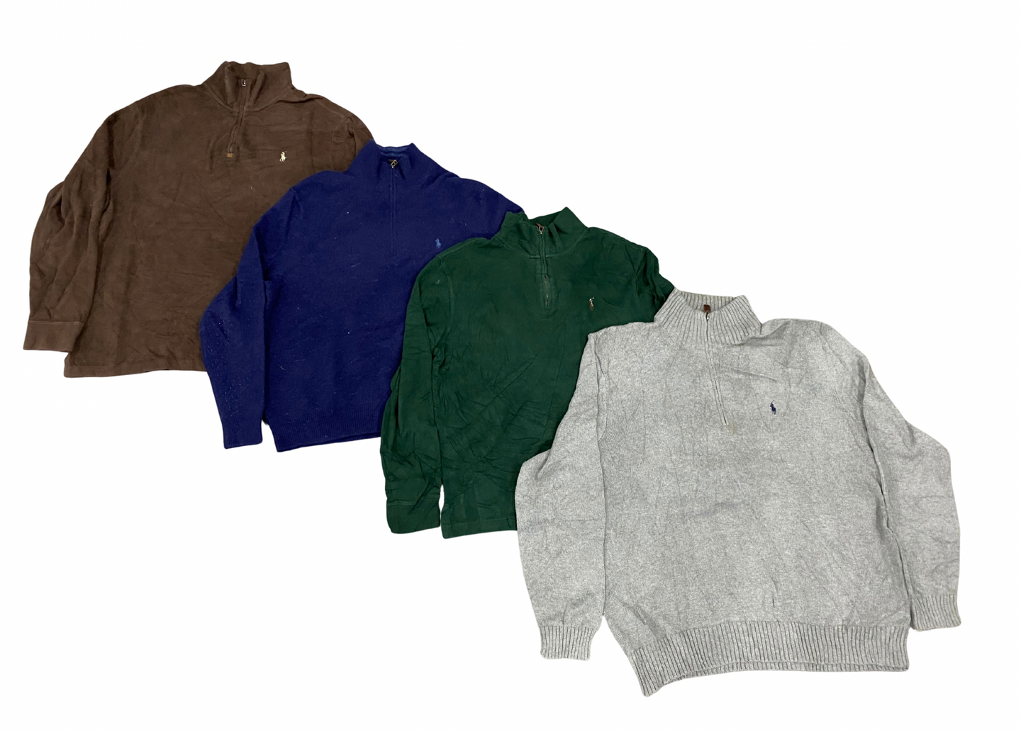 20x Ralph Lauren 1/4 Zip Knitwear