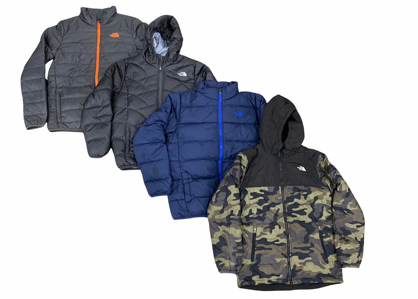 15x TNF Puffer Jackets