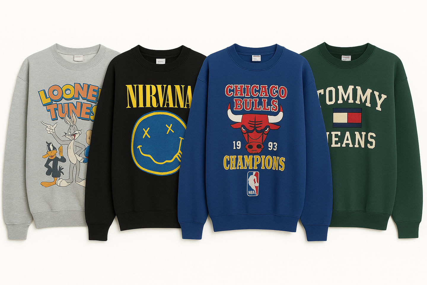 25x Vintage Sweatshirts (Graphic)